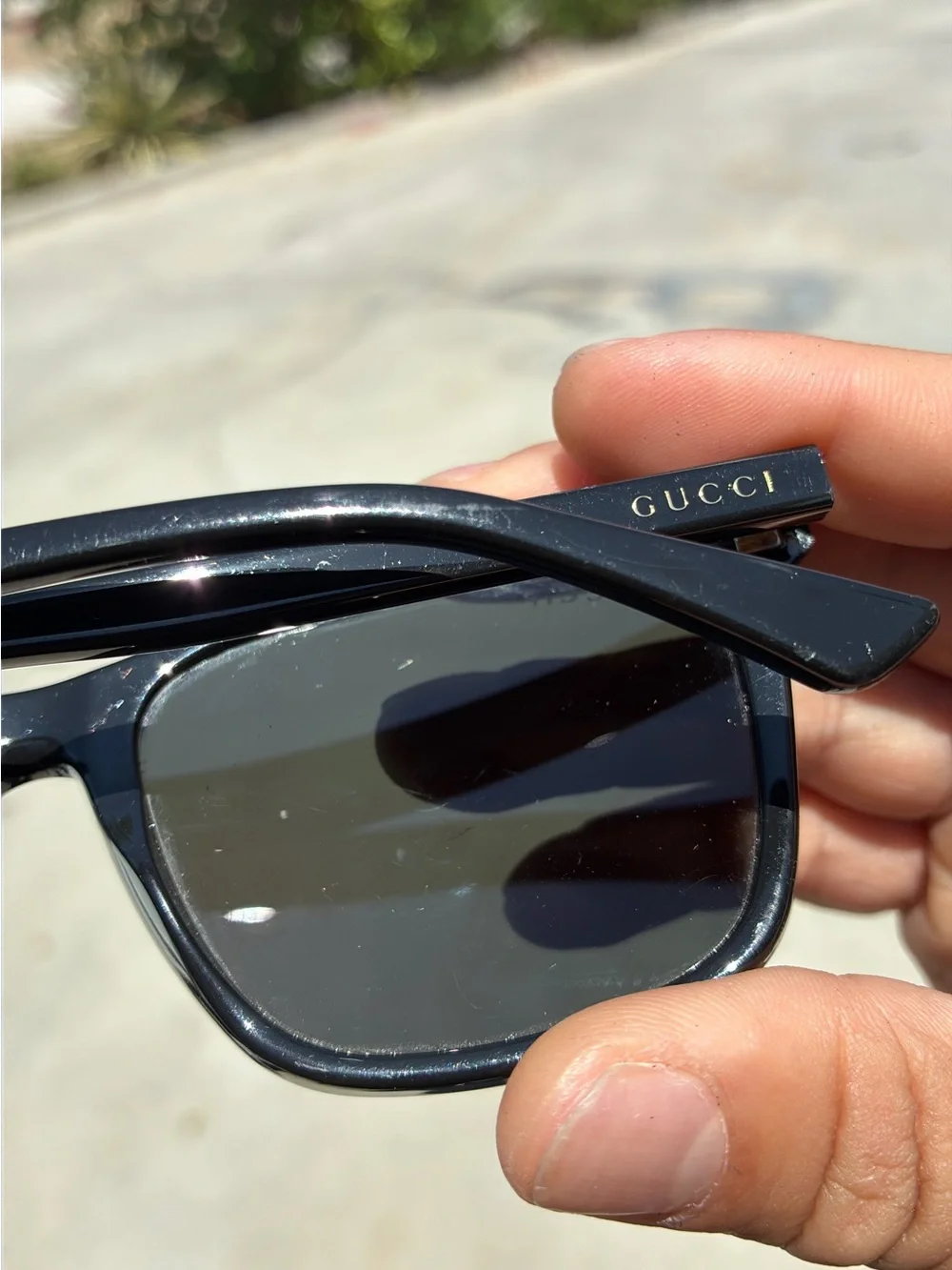 Black Gucci  Sunglasses  – Designer Style.